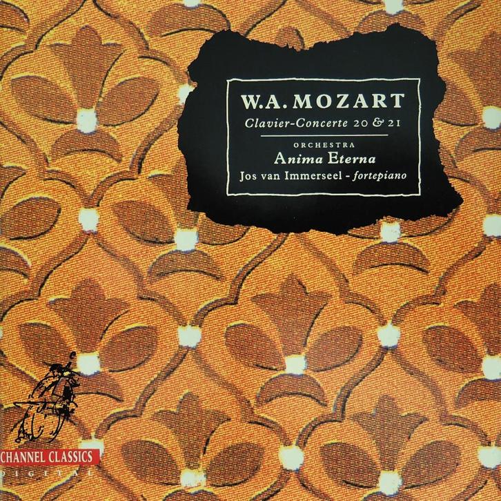 Mozart/ Pianoconcerti 20 & 21 - van Immerseel / Anima Eterna, Cd's en Dvd's, Cd's | Klassiek, Zo goed als nieuw, Orkest of Ballet