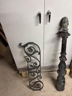 Gietijzeren trapleuning, Tuin en Terras, Ophalen, Zo goed als nieuw