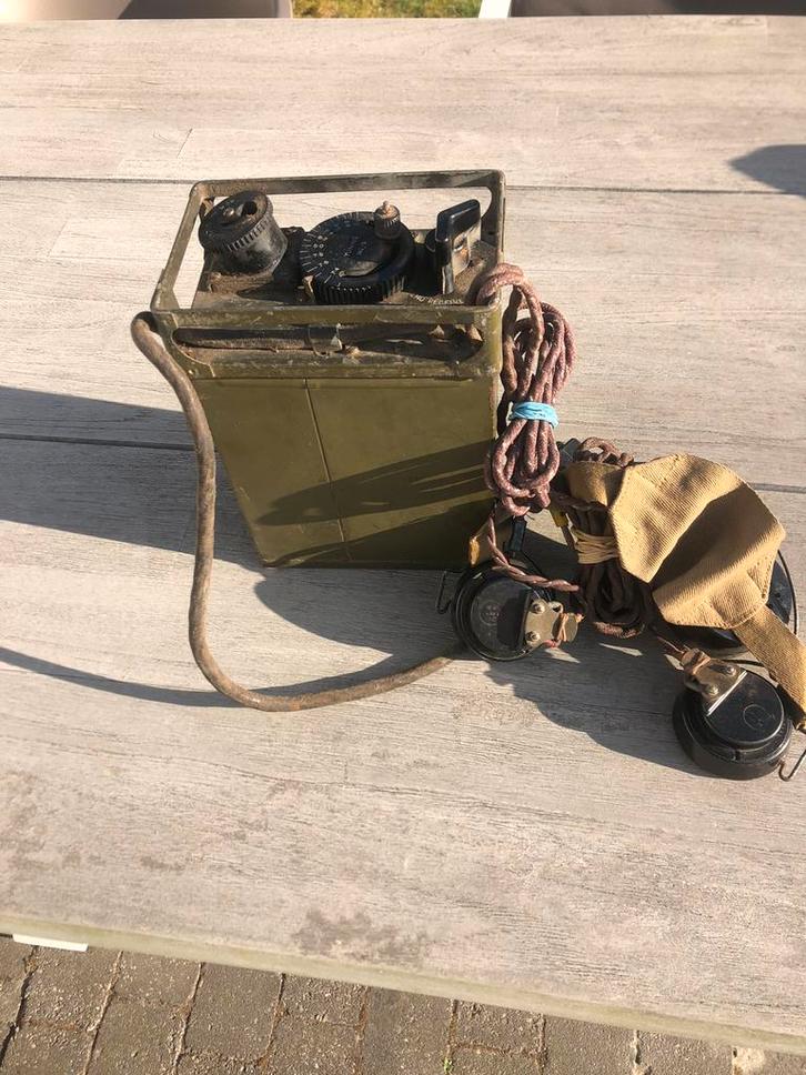 Uk para engels Radio Wireless N38 MK 2 ww2 1942, Verzamelen, Militaria | Tweede Wereldoorlog, Ophalen of Verzenden