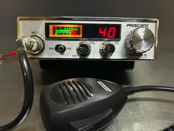 President Taylor II classic  Export  27mc, Telecommunicatie, Zenders en Ontvangers, Gebruikt, Zender en Ontvanger, Ophalen of Verzenden