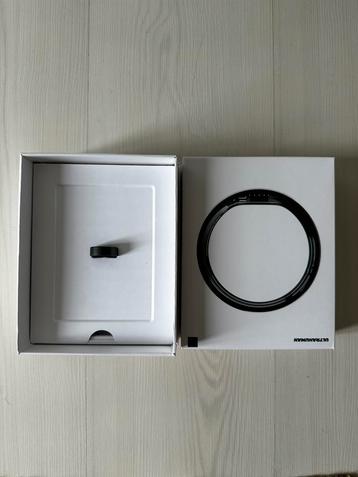 Ultrahuman Ring Air - Matte zwart / maat 8, Neuf, Étanche, Enlèvement ou Envoi, Ultrahuman