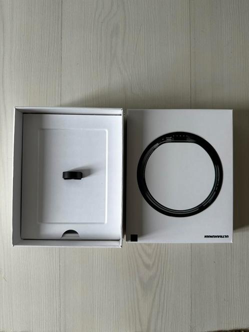 Ultrahuman Ring Air - Matte zwart / maat 8, Handtassen en Accessoires, Activity trackers, Nieuw, Zwart, Waterdicht, Ophalen of Verzenden