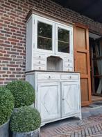 Eiken buffetkast/vitrinekast, Huis en Inrichting, Ophalen of Verzenden, Zo goed als nieuw