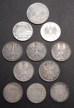 Duitse Mark Zilver + Oostenrijkse Schilling Zilver, Postzegels en Munten, Verzenden, Duitsland, Setje, Zilver