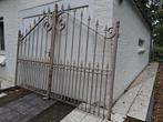 Poort 305cm breed smeedijzer, Tuin en Terras, Ophalen, Gebruikt