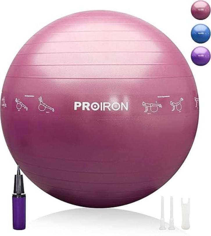 PROIRON, Pilates Ball L LIVRAISON RAPIDE ET GRATUITE, Sports & Fitness, Équipement de fitness, Neuf, Balle de fitness, Envoi