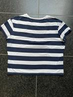 T-shirt blauw en witte strepen Tommy jeans maat medium, Maat 38/40 (M), Blauw, Ophalen of Verzenden, Korte mouw