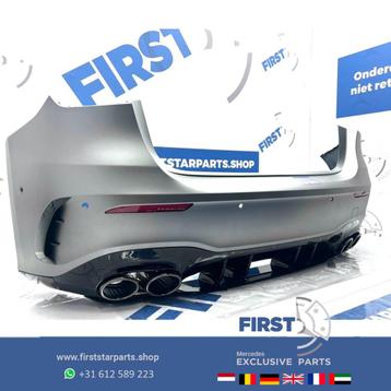 W177 A45 ACHTERBUMPER A KLASSE 2023 A45S AMG ZWART GRIJS WIT beschikbaar voor biedingen