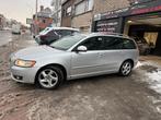 Volvo V50 1.6D jaar 2012 Leder Navigations Netto 5992, Auto's, Volvo, Euro 5, Zwart, Lederen bekleding, Leder