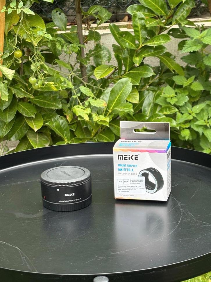 Meike Mount Adapter EF-EOS R, Audio, Tv en Foto, Foto | Lenzen en Objectieven, Zo goed als nieuw, Ophalen of Verzenden