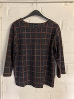 Bruin met oranje geruite bloes 3/4 mouwen, 40, Terre Bleue, Kleding | Dames, Blouses en Tunieken, Maat 38/40 (M), Bruin, Terre Bleue