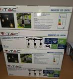 4 x Lichtslinger V-Tac, 15 meter, 15 fittingen, Tuin en Terras, Ophalen, Nieuw, Waterbestendig