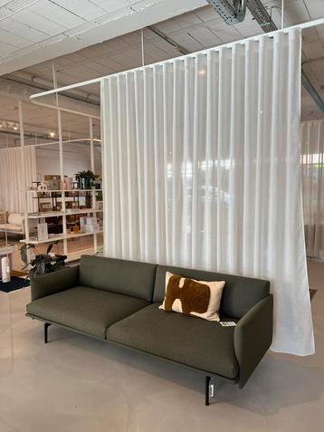 Muuto - Canapé Outline - 3 places - Fiord 961
