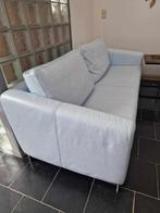 Nicoletti zetel 3 zit en 1zit, Huis en Inrichting, Ophalen, Gebruikt, 150 tot 200 cm, Leer