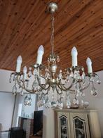 CHROMEN KROONLUCHTERS MET 8 SPAKEN, Huis en Inrichting, Lampen | Kroonluchters, Ophalen, Zo goed als nieuw, Metaal