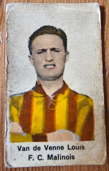 1930s (pre panini) Louis Van De Venne F.C. Malinois! beschikbaar voor biedingen