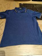 POLO BLAUW  MERK FRED PERRY - SLIM FIT  – MAAT M, Kleding | Heren, Gedragen, Blauw, Maat 48/50 (M), Ophalen of Verzenden