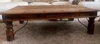 Landelijke salontafel, Ophalen, Gebruikt, 100 tot 150 cm, Eikenhout