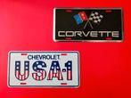 Chevrolet Corvette usa metal plates, Enlèvement ou Envoi