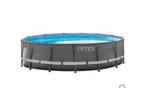 Zwembad intex 457x122, Ophalen, Gebruikt