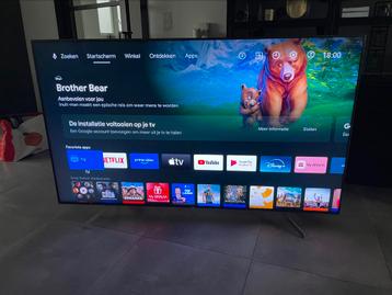 Sony 65 inch smart tv 4k ultra hd, Audio, Tv en Foto, Ophalen, Zo goed als nieuw, Sony, Smart TV