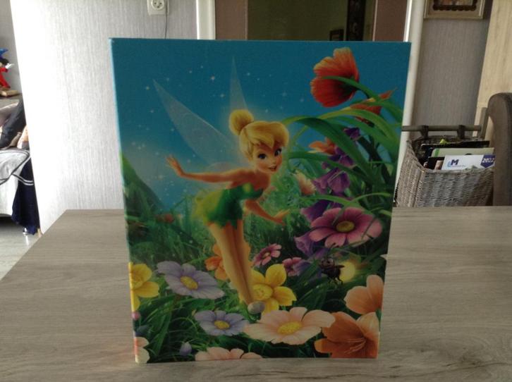Pochette à bagues Disney Tinkerbell A4, Divers, Fournitures scolaires, Comme neuf, Enlèvement ou Envoi