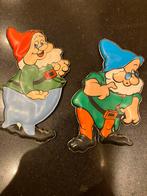 Vintage sleutelhangers kabouters sneeuwwitje 11,5 cm 1966, Verzamelen, Disney, Ophalen of Verzenden