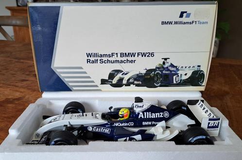 BMW Williams F1 FW26 Ralf Schumacher Dealer Edition 1:18, Hobby & Loisirs créatifs, Voitures miniatures | 1:18, Neuf, Voiture