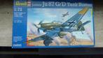 Revell  Junkers Ju 87 G/D Tankbuster 1/72, Hobby en Vrije tijd, Modelbouw | Vliegtuigen en Helikopters, Revell, Ophalen of Verzenden