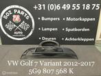 VW Golf 7 variant station achterbumper diffuser onderlip, Gebruikt, Ophalen of Verzenden