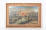 Schilderij A. Clottens 1913, Antiek en Kunst, Ophalen