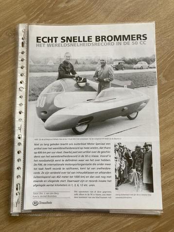 Unieke Map met documentatie Aristo brommers / bromfiets, Vélos & Vélomoteurs, Modes d'emploi & Notices d'utilisation, Envoi, Comme neuf