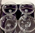 Lot de 4 coupes à champagne VSL 1880-1900, Enlèvement, Comme neuf