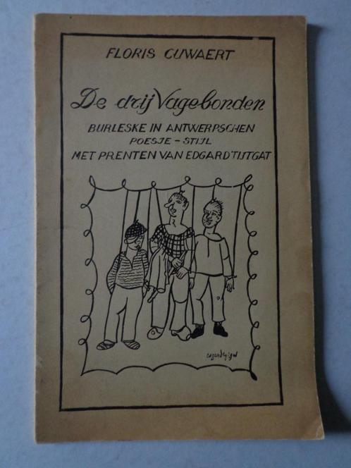 Floris Cuwaert La foule des vagabonds illustrations Edgard T, Livres, Art & Culture | Arts plastiques, Utilisé, Autres sujets/thèmes
