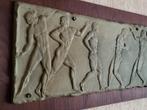 Griekse kunst mooi tafereel in steen, Ophalen of Verzenden