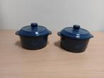 2 mini kookpannetjes Cocotte keramiek Fontignac-nieuw, Huis en Inrichting, Ophalen of Verzenden, Nieuw, Overige materialen, Pot, Bus of Blik