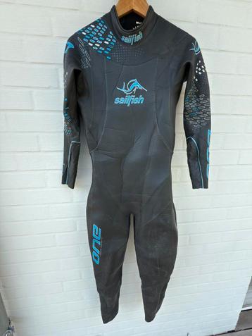 Sailfish wetsuit triatlon, Enlèvement, Taille 52/54 (L), Noir, Sailfish