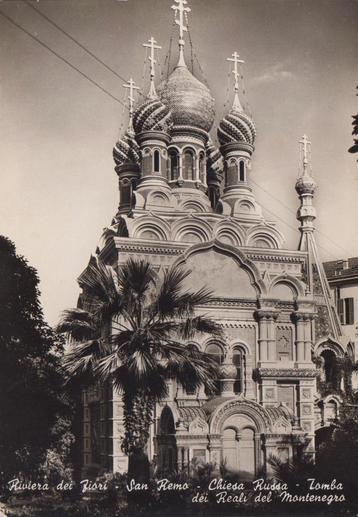 1950 - ITALIË - San Remo - Chiesa Russa beschikbaar voor biedingen