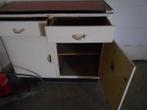 URGENT VINTAGE MEUBLE MADO 2 PORTES 2 TIROIRS A RESTAURER, Ophalen