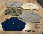 5 stuks babykleding (maat 62), Ophalen of Verzenden, Zo goed als nieuw, Maat 62