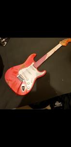 Candy pink fazley st118 roze gitaar, Enlèvement, Utilisé