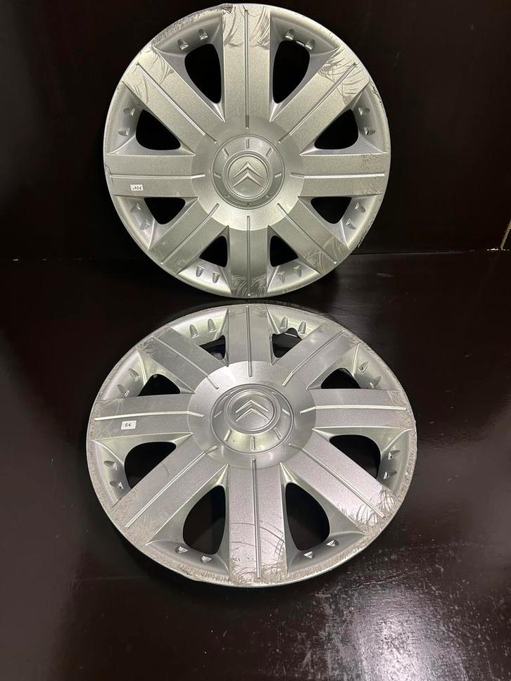 2 Citroën C2 C3 berlingo 15" wieldop, Auto diversen, Wieldoppen, Gebruikt, Ophalen of Verzenden
