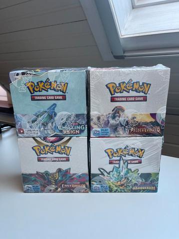 Collectie booster boxen beschikbaar voor biedingen