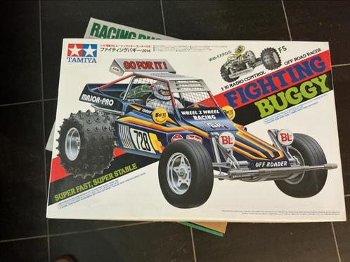 Tamiya 47304 Fighting Buggy (2014), Hobby en Vrije tijd, Modelbouw | Auto's en Voertuigen, Zo goed als nieuw, Auto, Tamiya, Ophalen of Verzenden