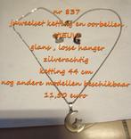 837. Juweelset : ketting en oorbellen , NIEUW , verzending i, Verzenden, Nieuw, Zilver, Overige materialen