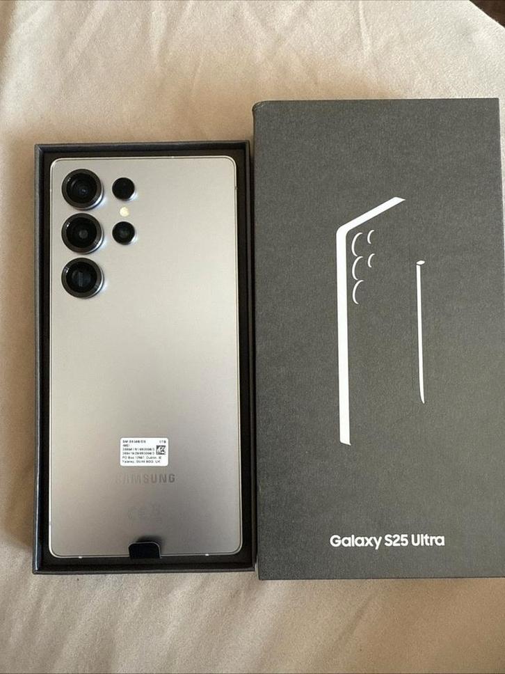 Samsung S25 Ultra Titaniumgrijs, Telecommunicatie, Mobiele telefoons | Samsung, Nieuw, Ophalen of Verzenden
