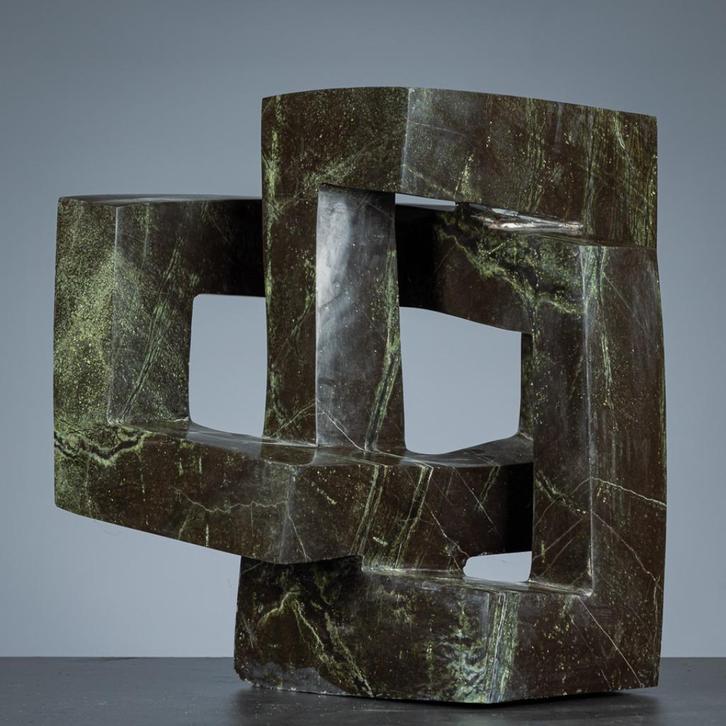 C. Makare - Eindeloze kubus - naar M.C. Escher, Antiek en Kunst, Curiosa en Brocante, Verzenden