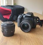 Canon EOS750D et 2 objectifs, Audio, Tv en Foto, Fotocamera's Digitaal, Gebruikt, Spiegelreflex, Canon, Ophalen of Verzenden