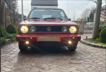 volkswagen carbio mk1 oldtimer, Autos, Rouge, Achat, 2 portes, 5 places