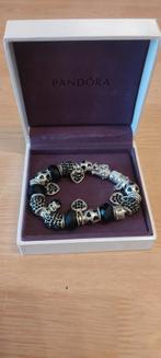 Bracelet Pandora Noir en argent massif poinçonné avec boîte, Bijoux, Sacs & Beauté, Bracelets, Comme neuf, Noir, Argent, Avec pierre précieuse